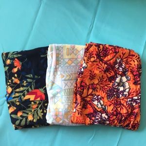 NWOT! Lula Roe Leggings OS Set#7